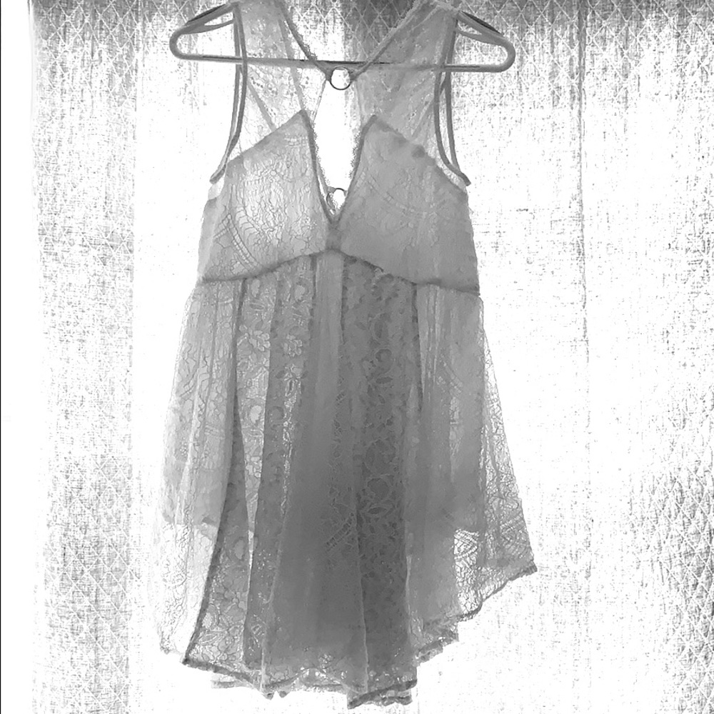 Free people lace dress. Size XS